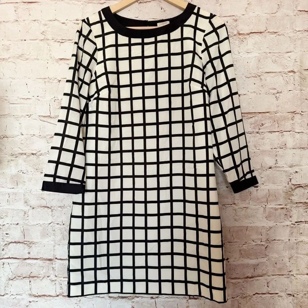 J. Crew mod lightweight shift dress
